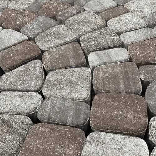 Тротуарная плитка КЛАССИКА 1КЛ6Ф КОЛОРМИКС №3 Малахит Нобетек 60 мм