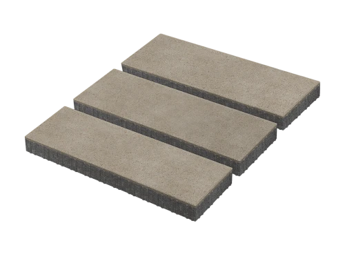 Тротуарная плитка Патио XL Белый Stellard 80 мм