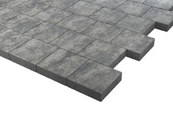 Тротуарная плитка Квадрат 30х30 Грей Stellard 80 мм