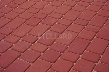 Тротуарная плитка Старый город Красный Stellard 40 мм