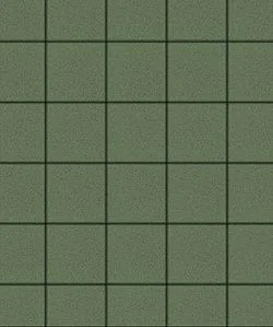 Тротуарная плитка КВАДРАТ 200х200 Стандарт Зеленый Б.2.К.6 Выбор 60 мм