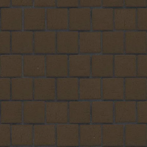 Клинкер тротуарный тёмно-красный "Эдинбург" квадро (под распил) ЛСР