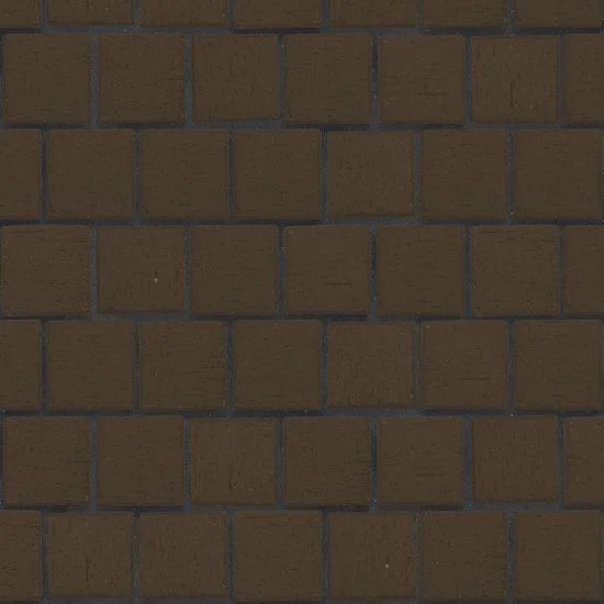 Клинкер тротуарный коричневый "Мюнхен" квадро (под распил) ЛСР