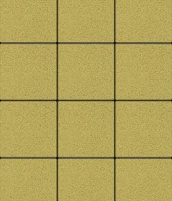 Тротуарная плитка КВАДРАТ 300х300 Стандарт Желтый Б.1.К.6 Выбор 60 мм