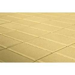 Тротуарная плитка Прямоугольник, Песочный BRAER 40 мм