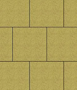 Тротуарная плитка КВАДРАТ 400х400 Гранит Желтый Б.6.К.6 Выбор 60 мм