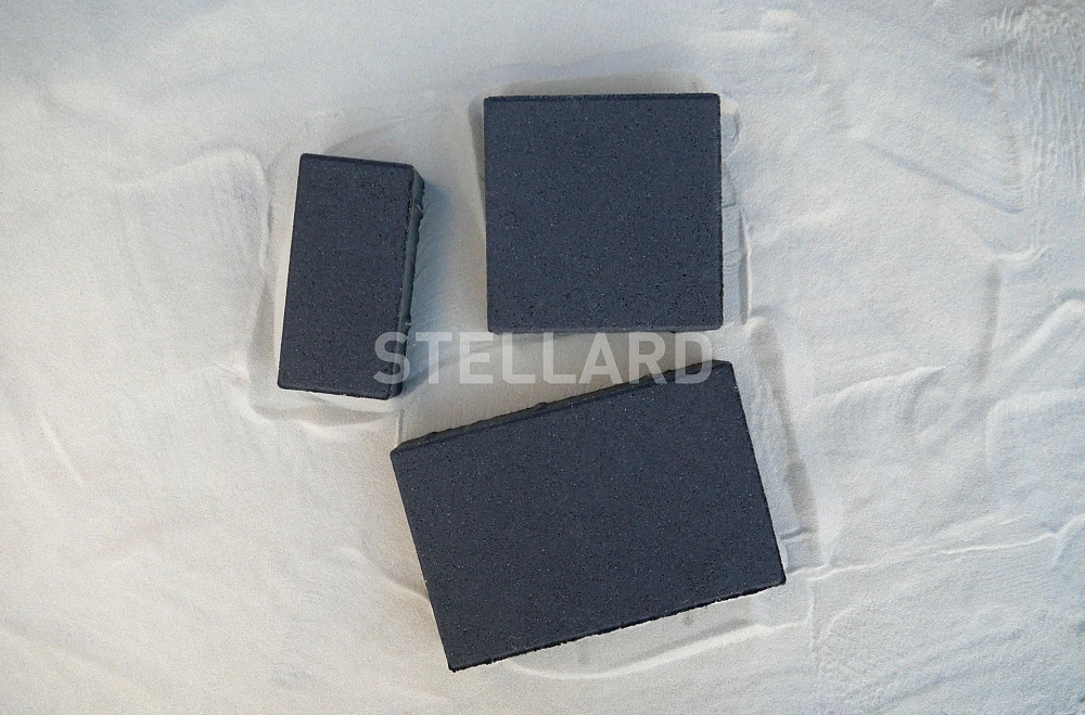 Тротуарная плитка Новый город Черный Stellard 40 мм