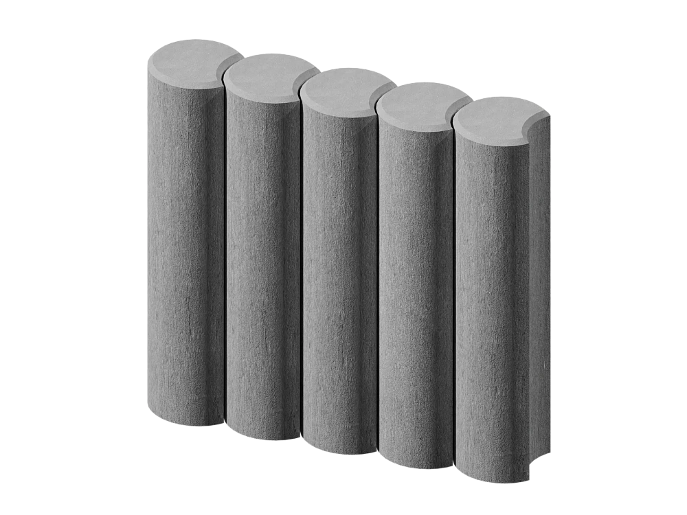 Палисад круглый серый Stellard