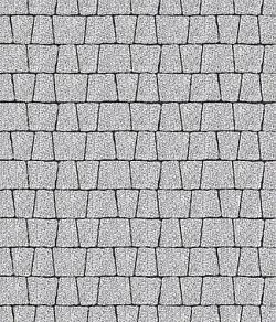 Тротуарная плитка АНТИК Стоунмикс Белый с черным Б.3.А.6 Выбор 60 мм