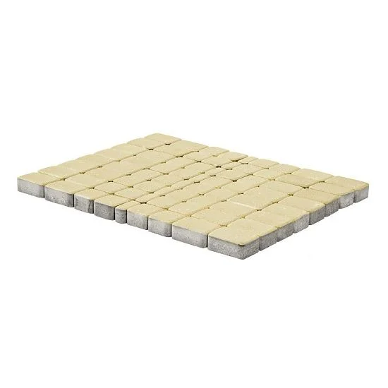 Тротуарная плитка Классико, Песочный BRAER 60 мм
