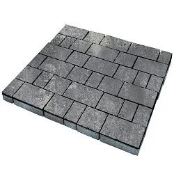 Тротуарная плитка Старый город Актау Гладкая SteinRus 60 мм