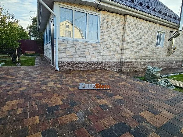 Проект Укладка тротуарной плитки Новый город Блэнд 48 м2 в г. Солнечногорск