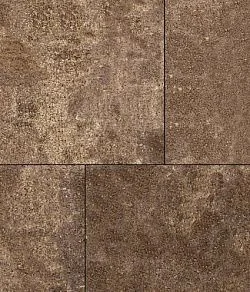 Тротуарная плитка КВАДРАТ Листопад гладкий Хаски Б.7.К.8 Выбор 80 мм