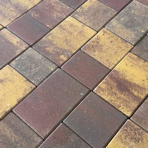 Брусчатка КОЛОР МИКС №23 НОВЫЙ ГОРОД Нобетек 1НГ6Ф 60 мм