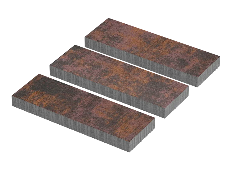 Тротуарная плитка Патио XL Браун Stellard 80 мм