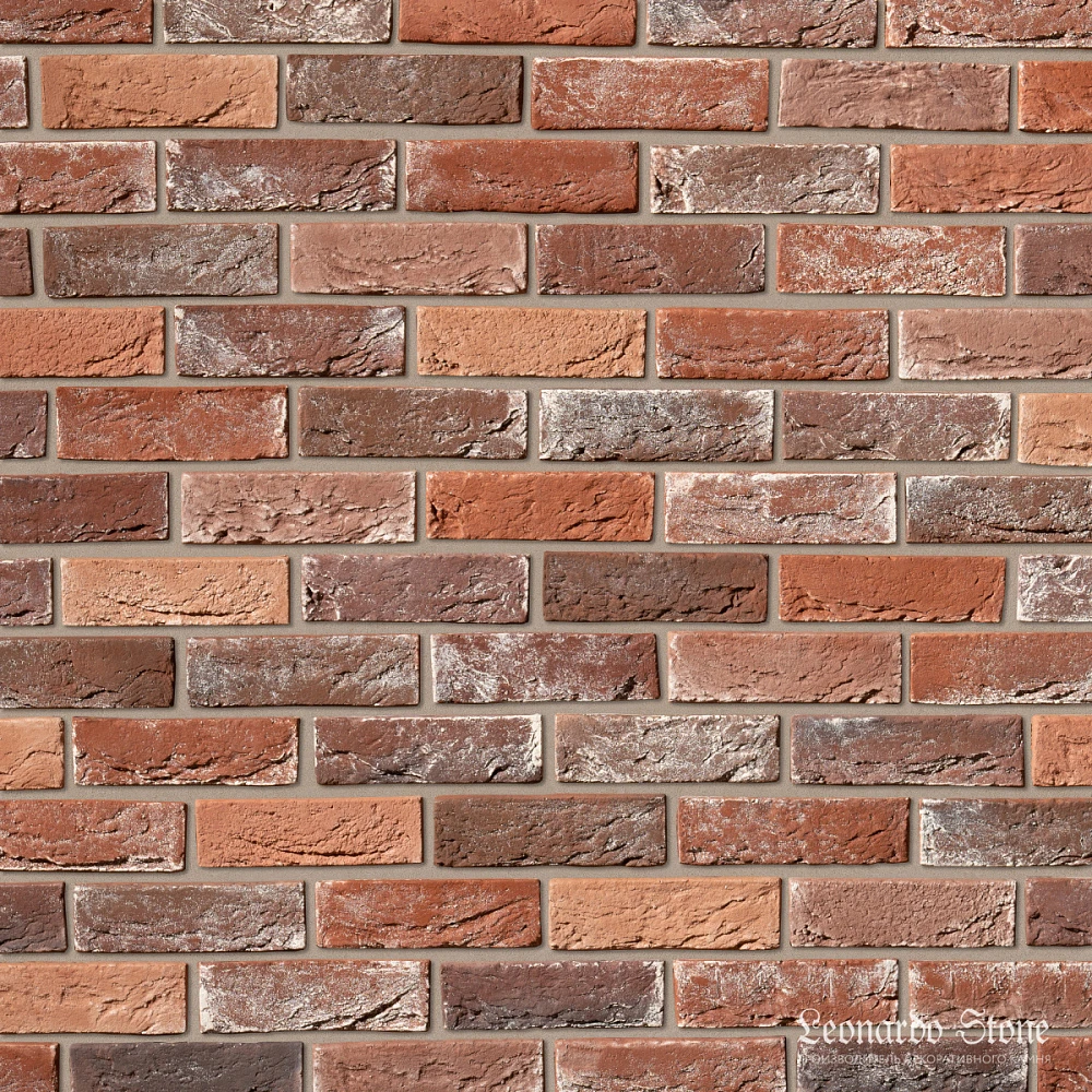 Декоративный кирпич Авиньон MIX-4 Леонардо Стоун