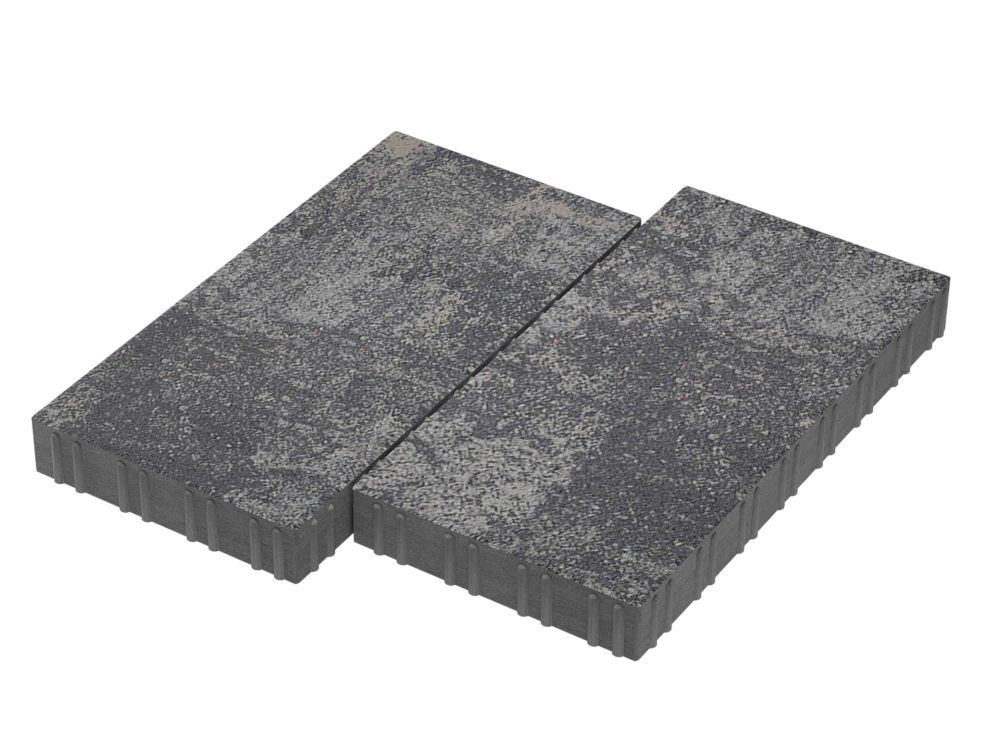 Тротуарная плитка Мега Грей Stellard 80 мм