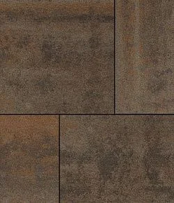 Тротуарная плитка КВАДРАТ Листопад гранит Клен Б.7.К.8 Выбор 80 мм