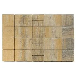 Тротуарная плитка Мозаика, Песчаник BRAER 60 мм