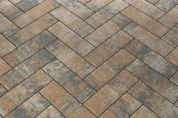 Тротуарная плитка Паркет Каньон Stellard 80 мм