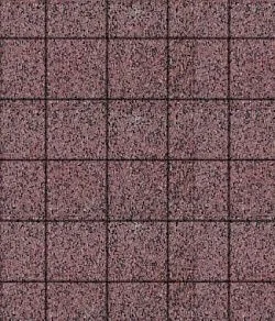 Тротуарная плитка КВАДРАТ 200х200 Гранит Красный с черным Б.2.К.6 Выбор 60 мм