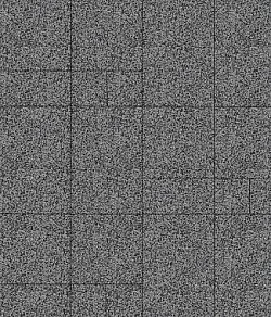 Тротуарная плитка Грандо Гранит Серый с черным Б.9.Фсм.6 Выбор 60 мм