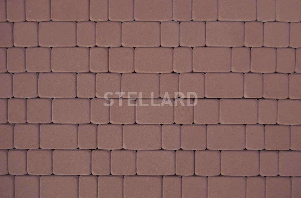 Тротуарная плитка Старый город Коричневый Stellard 40 мм