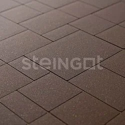 Тротуарная плитка Бавария Темно-коричневая Steingot 60 мм