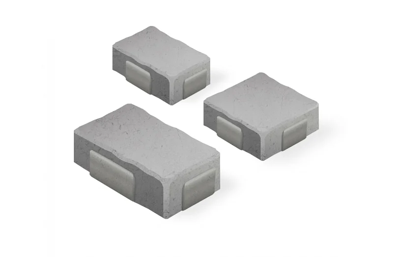 Тротуарная плитка Старый Город 2СГ5Ф Нобетек Темно-Серая 50 мм