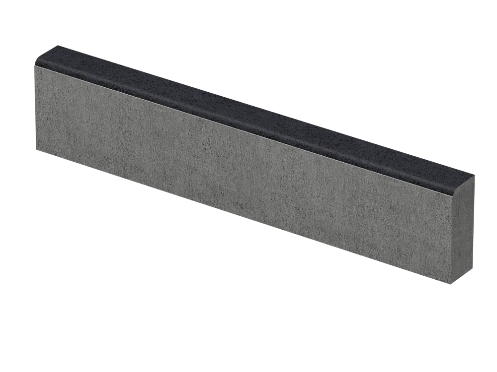 Тротуарный бордюр БР 100.20.8 черный Stellard