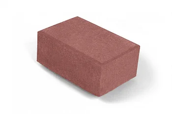 Брусчатка бетонная Прямогольник Нобетек 1П8Ф Красная (210Х140Х80) 80 мм