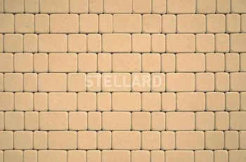 Тротуарная плитка Старый город Желтый Stellard 40 мм