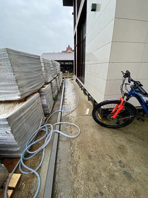 Укладка тротуарной плитки Бавария Травертин