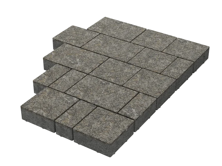Тротуарная плитка Новый город Китайский гранит Stellard 60 мм