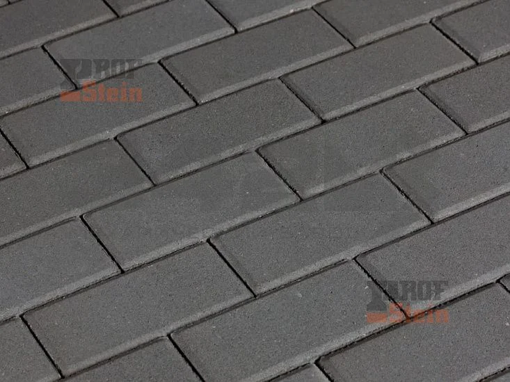 Тротуарная плитка Брусчатка, Серый 342 МЗ 100 мм