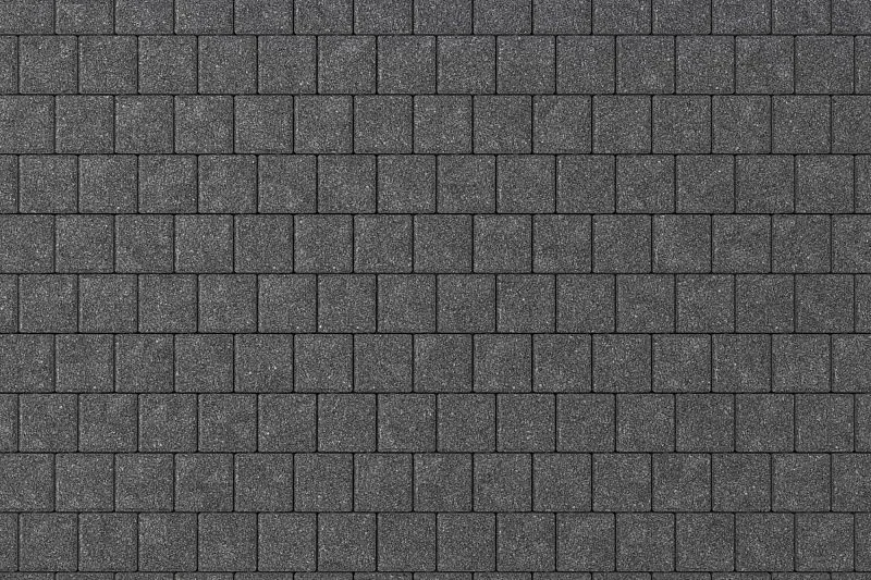 Тротуарная плитка Квадрат 10х10 Черный агат Stellard 60 мм