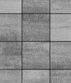 Тротуарная плитка КВАДРАТ 400х400 Искусственный камень Шунгит Б.6.К.6 Выбор 60 мм