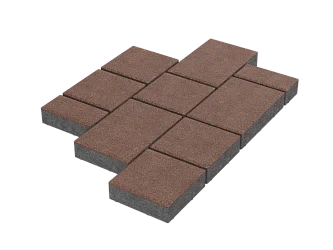 Тротуарная плитка Мозаика Капучино Stellard 60 мм