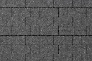 Тротуарная плитка Квадрат 15х15 Черный агат Stellard 80 мм