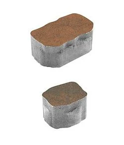 Тротуарная плитка АРЕНА Листопад гладкий Мустанг Б.1.АР.6 Выбор 60 мм