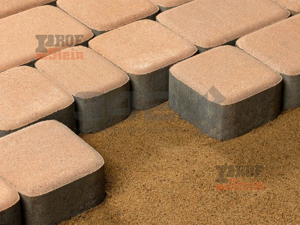 Тротуарная плитка Классика, Бежевый 342 МЗ 60 мм