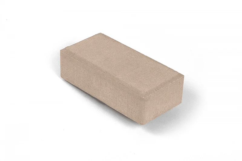 Брусчатка Прямогольник Нобетек 2П7Ф Песочная 70 мм