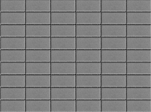 Тротуарная плитка Прямоугольник, Серый BRAER 80 мм