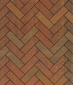 Тротуарная плитка ПРЯМОУГОЛЬНИК 360х80 Листопад гладкий Арабская ночь Б.8.П.8 Выбор 80 мм