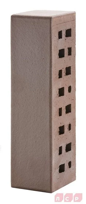 Клинкер фасадный коричневый Мюнхен 0,71 NF гладкий ЛСР