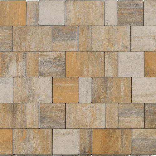 Тротуарная плитка Старый город Ландхаус, Белый BRAER 60 мм