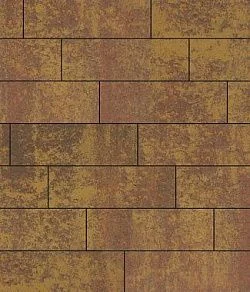 Тротуарная плитка ПРЯМОУГОЛЬНИК 750х250 Листопад гладкий Осень Б.12.П.8 Выбор 80 мм