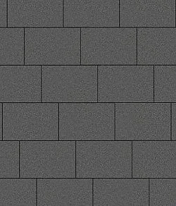 Тротуарная плитка ПРЯМОУГОЛЬНИК 750х500 Стандарт Серый Б.14.П.8 Выбор 80 мм