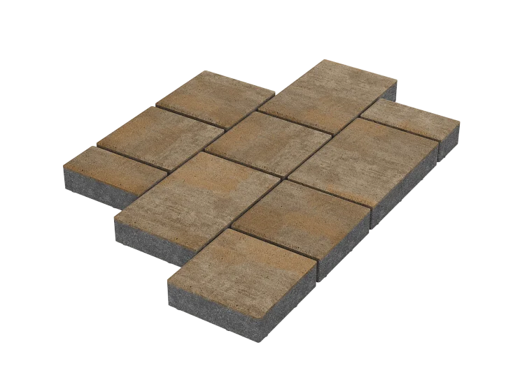 Тротуарная плитка Мозаика Голден Stellard 60 мм