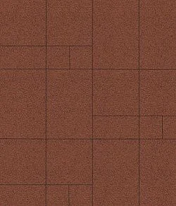 Тротуарная плитка Грандо Гранит Красный Б.9.Фсм.6 Выбор 60 мм